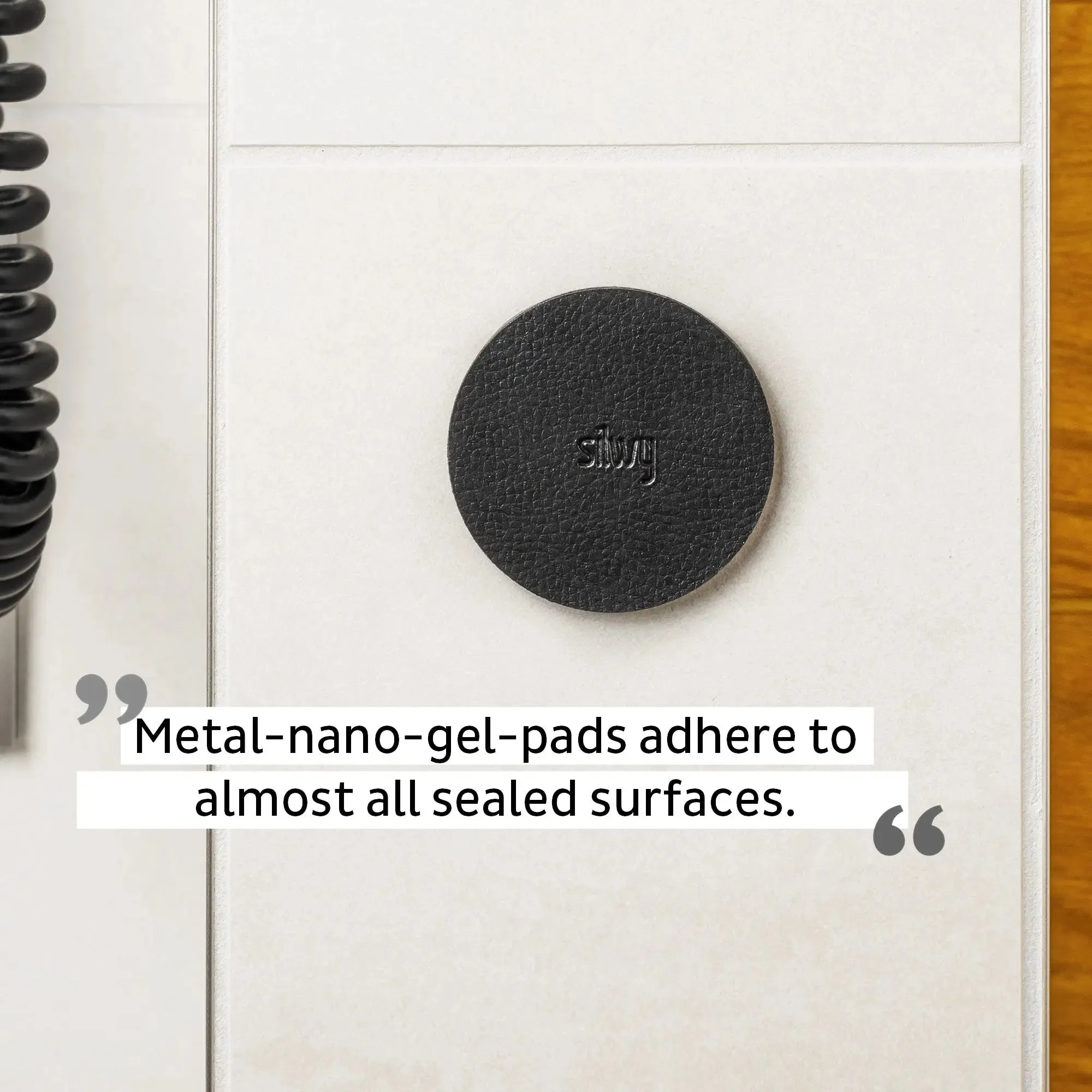 Magnetic Hook SPOT incl. Pad BLACK By Silwy