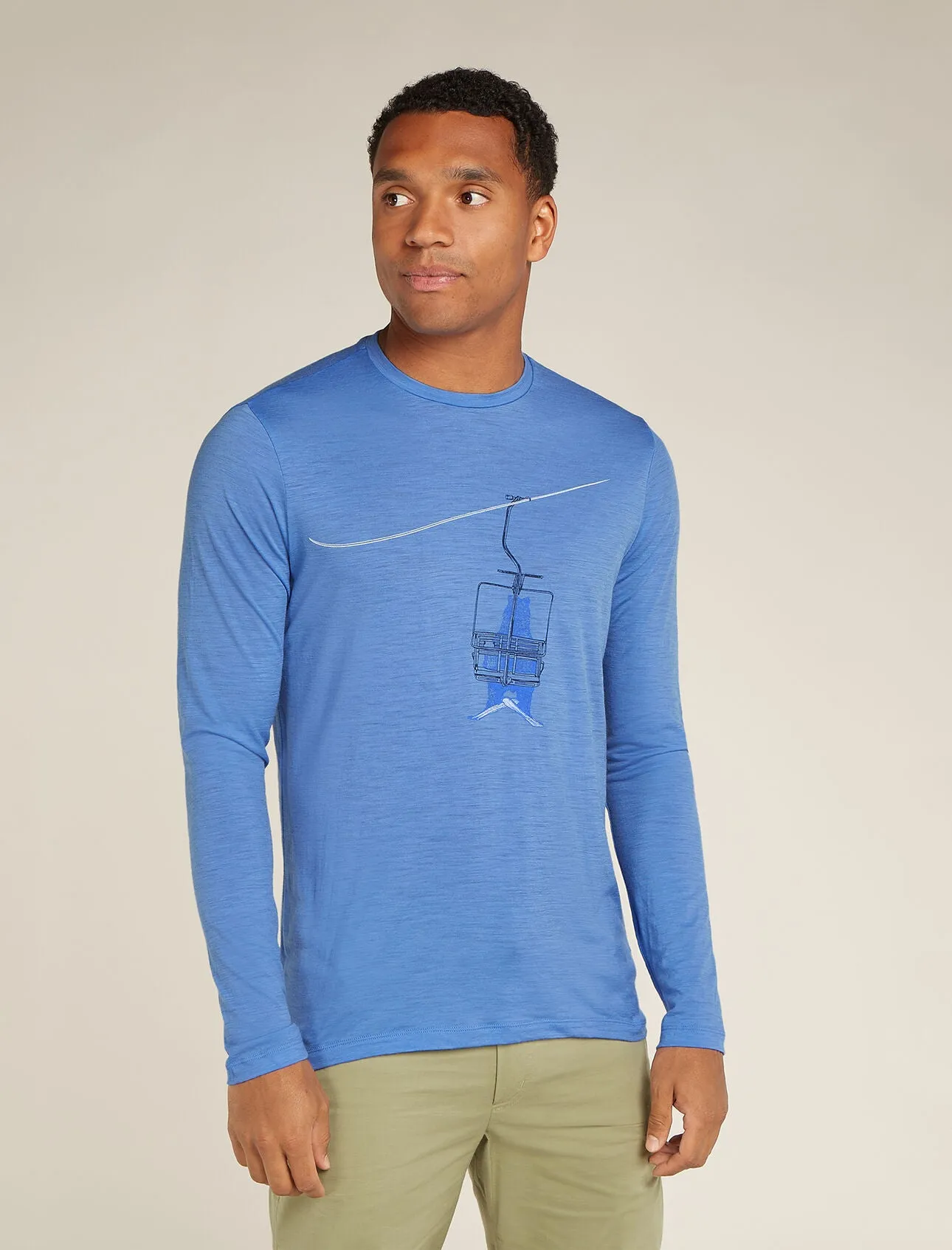 Merino 150 Tech Lite Long Sleeve T-Shirt Bear Lift (Men's) - IB0A573Y - Past Season
