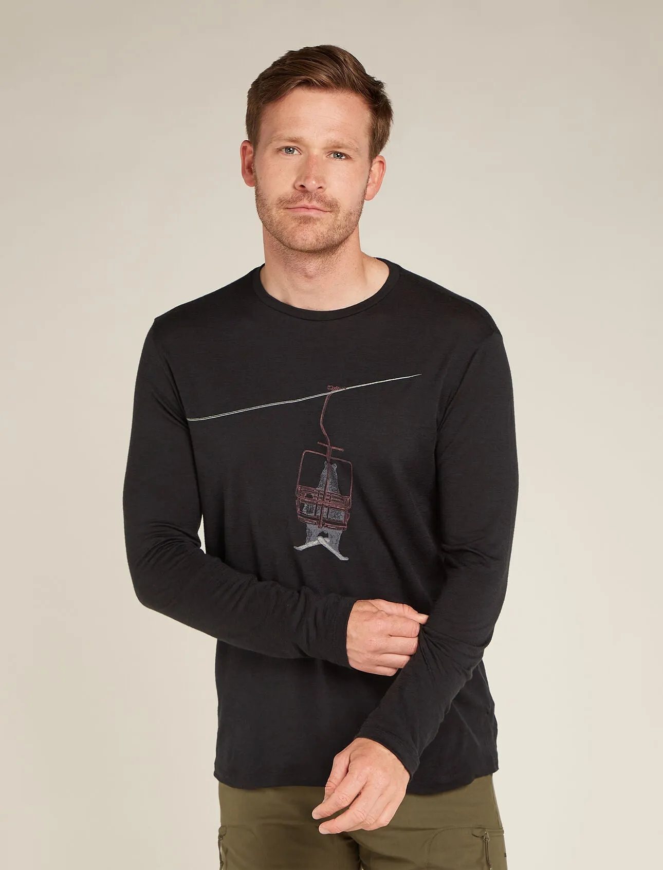Merino 150 Tech Lite Long Sleeve T-Shirt Bear Lift (Men's) - IB0A573Y - Past Season