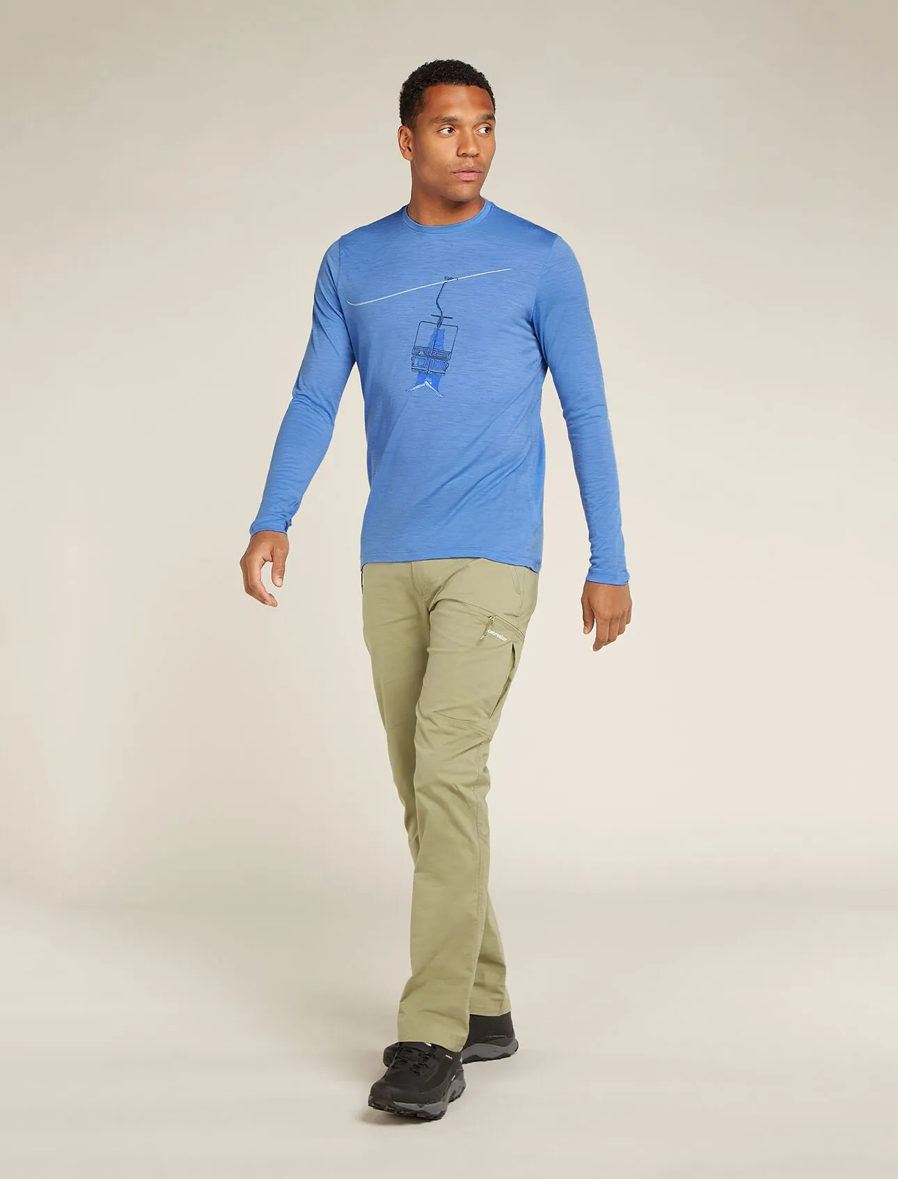 Merino 150 Tech Lite Long Sleeve T-Shirt Bear Lift (Men's) - IB0A573Y - Past Season