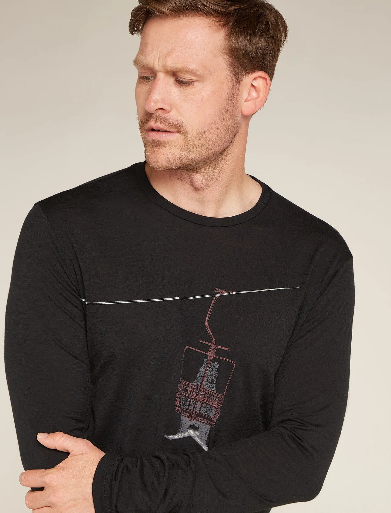 Merino 150 Tech Lite Long Sleeve T-Shirt Bear Lift (Men's) - IB0A573Y - Past Season