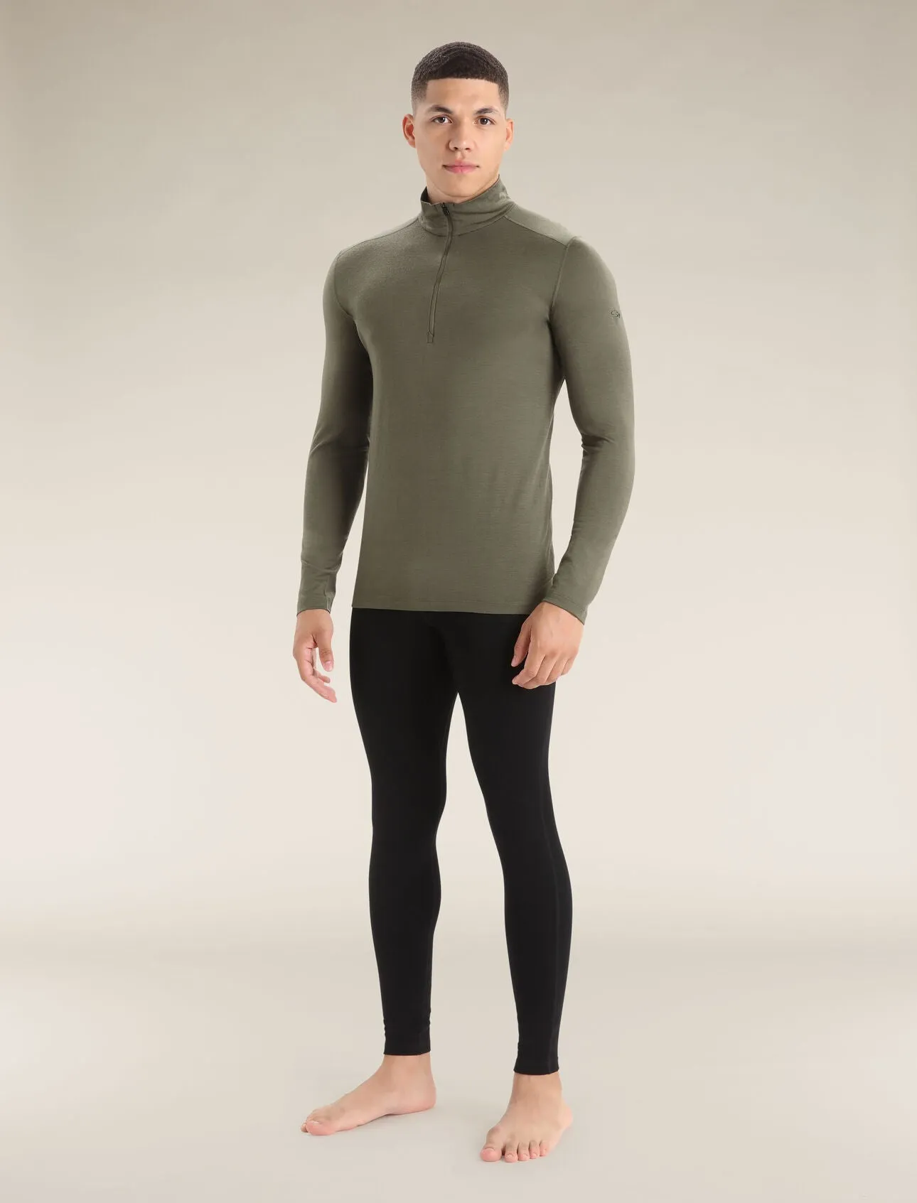 Merino 200 Oasis Long Sleeve Half Zip Thermal Top (Men's) - IBB04367