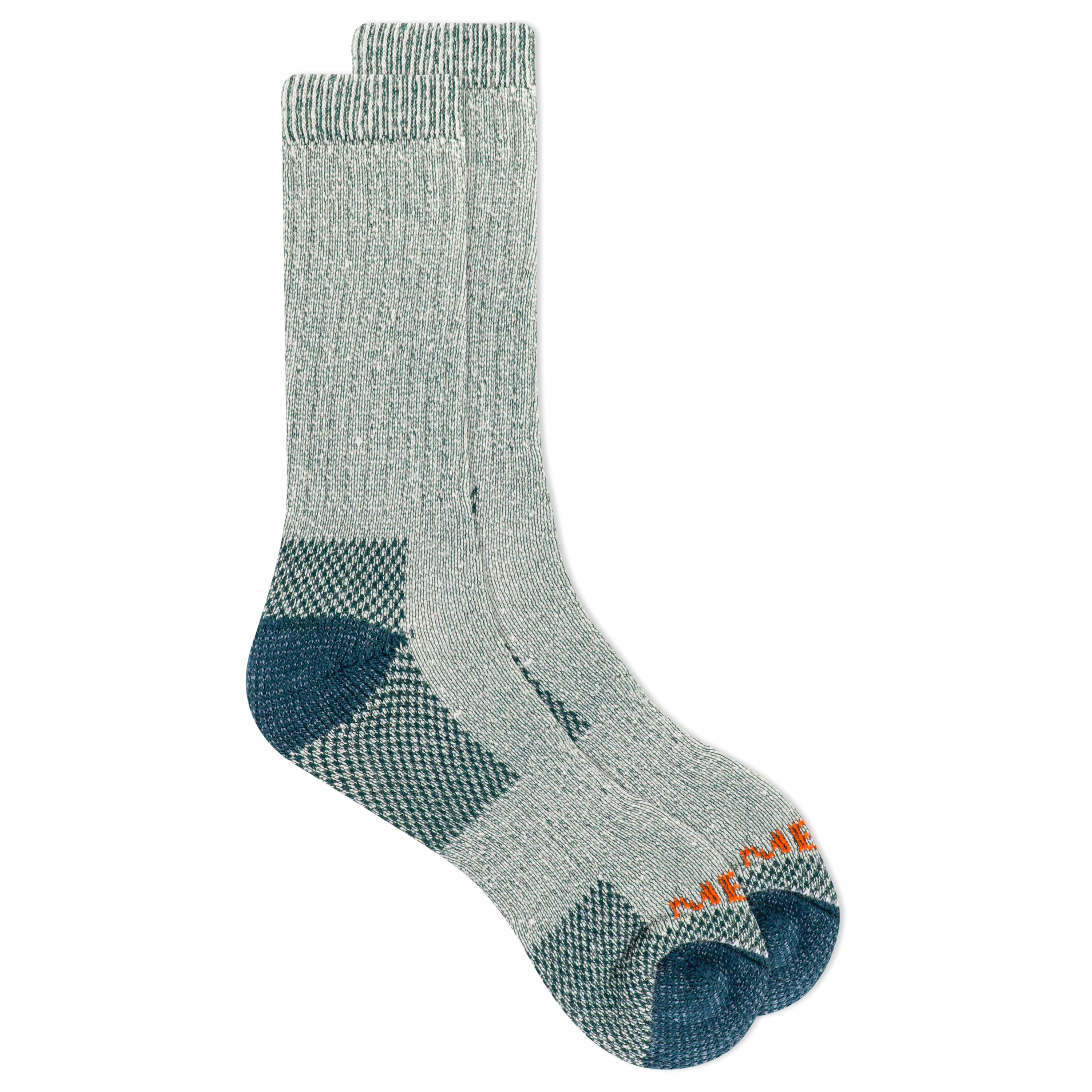 Merrell Heavyweight Insulating Merino Wool Hiker Crew Socks with Blister Protection