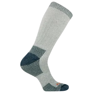 Merrell Heavyweight Insulating Merino Wool Hiker Crew Socks with Blister Protection