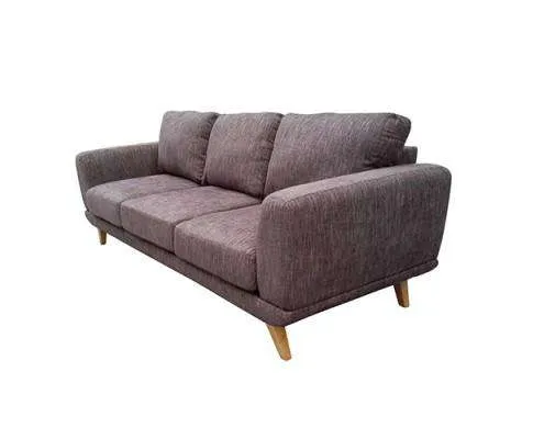 Modern Stylish Brown Alaska Sofa 3 Seater