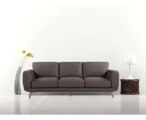 Modern Stylish Brown Alaska Sofa 3 Seater
