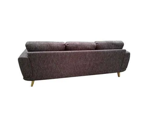 Modern Stylish Brown Alaska Sofa 3 Seater