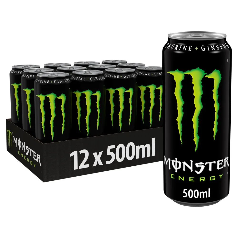 Monster Energy Drink PMP 500ml (Case of 12)