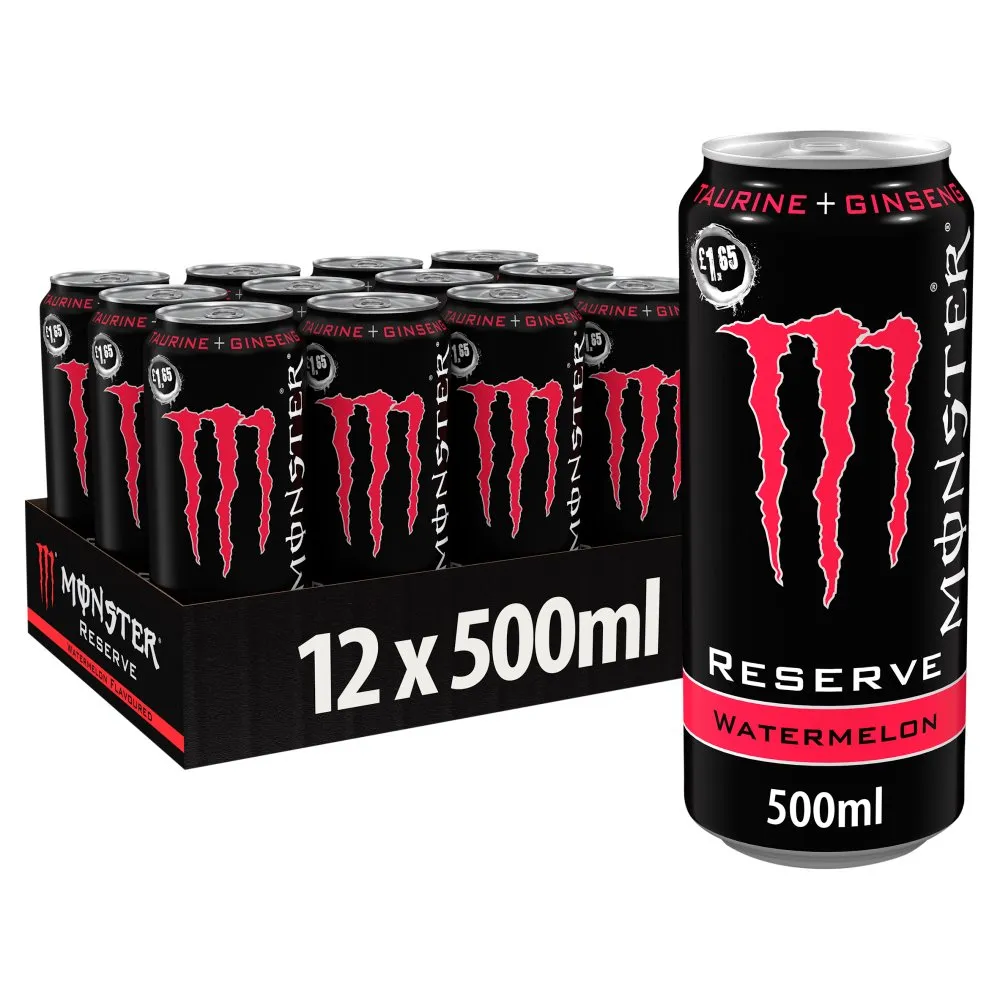 Monster Energy Drink Reserve Watermelon PMP 500ml (Case of 12)