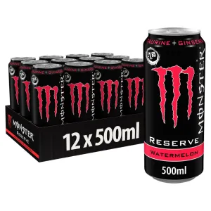 Monster Energy Drink Reserve Watermelon PMP 500ml (Case of 12)