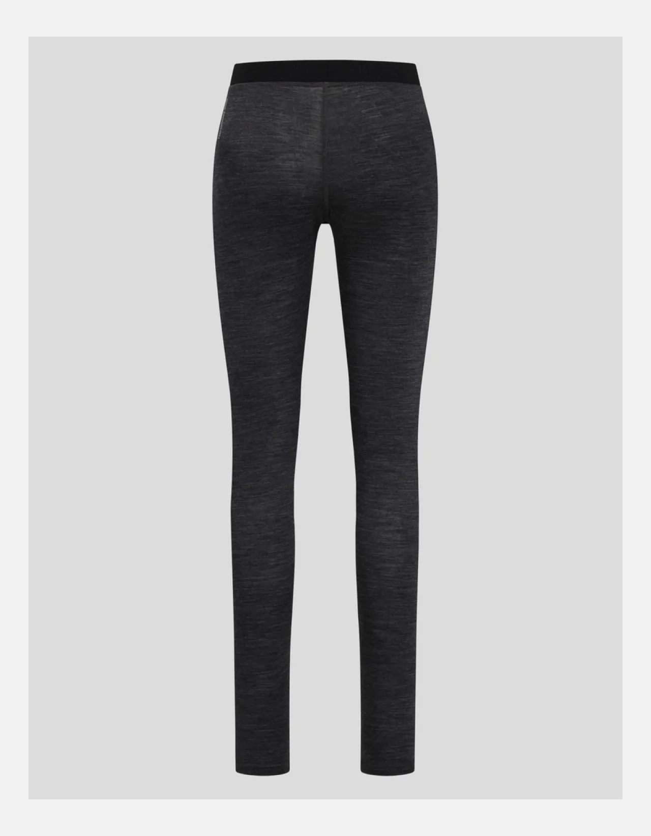 Odlo W Performance Wool 150 base layer bottoms, Dark Grey Melange