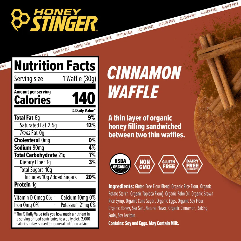Organic Gluten-Free Waffle - Cinnamon