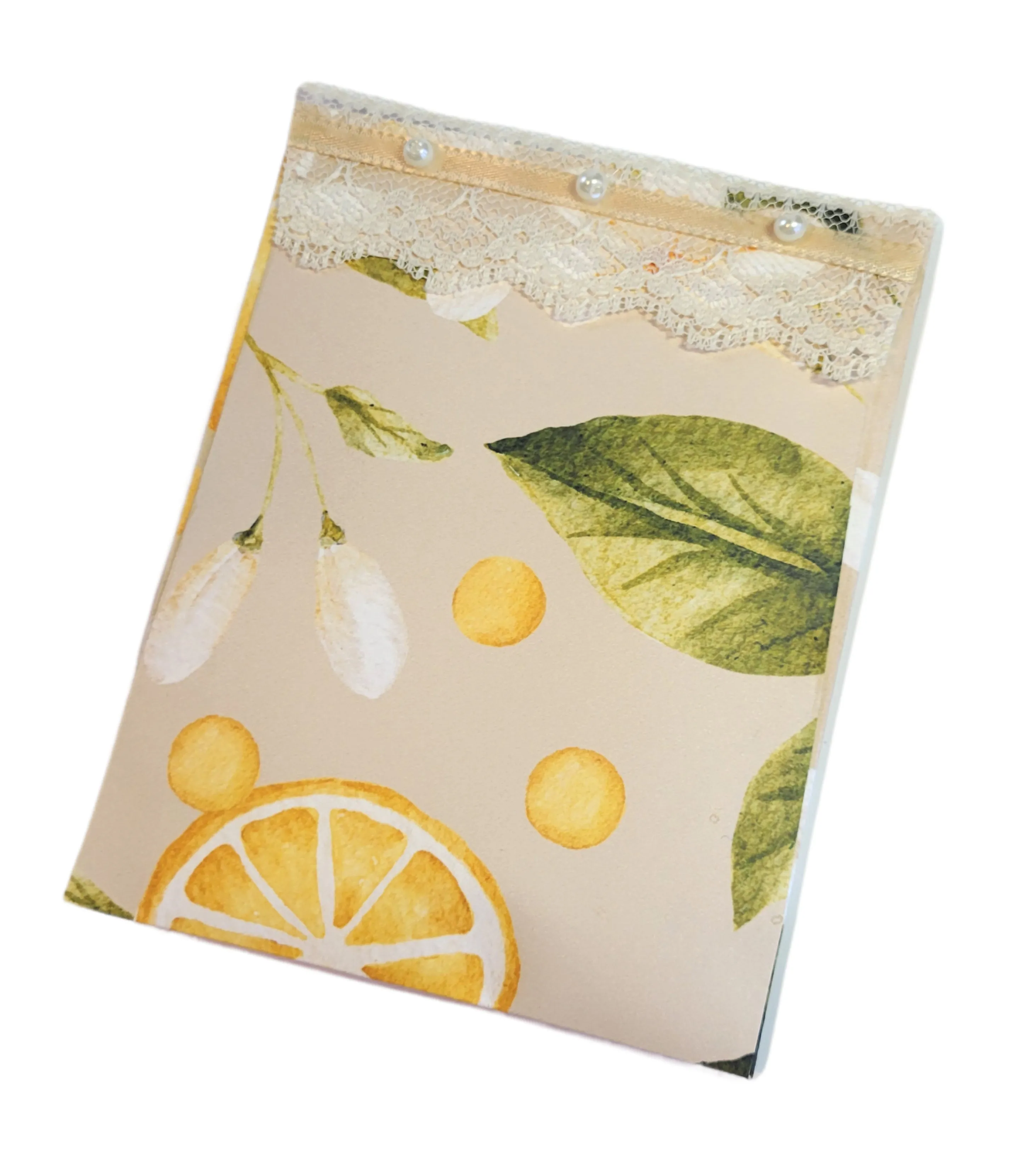 Pearls & Lace Lemongrass Scented Drawer, Closet & Car Sachets, Large Size 4" x 5", 3-Pack