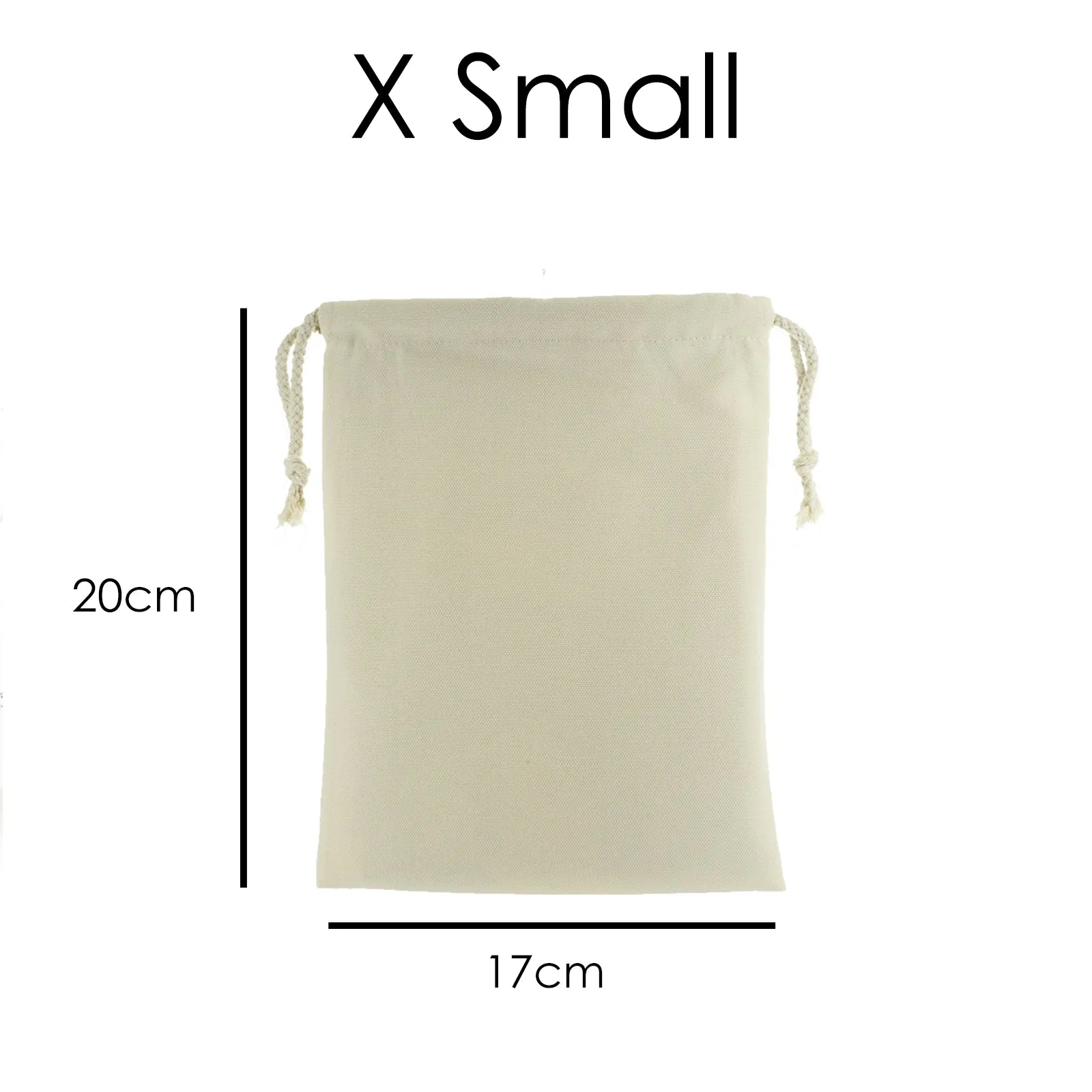 Personalised Canvas Sack with Stylish Text and Pink Love Landscape Print