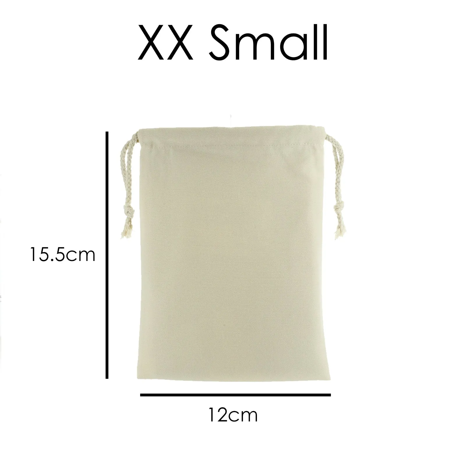 Personalised Canvas Sack with Stylish Text and Pink Love Landscape Print