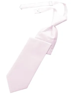 Pink Solid Twill Kids Necktie