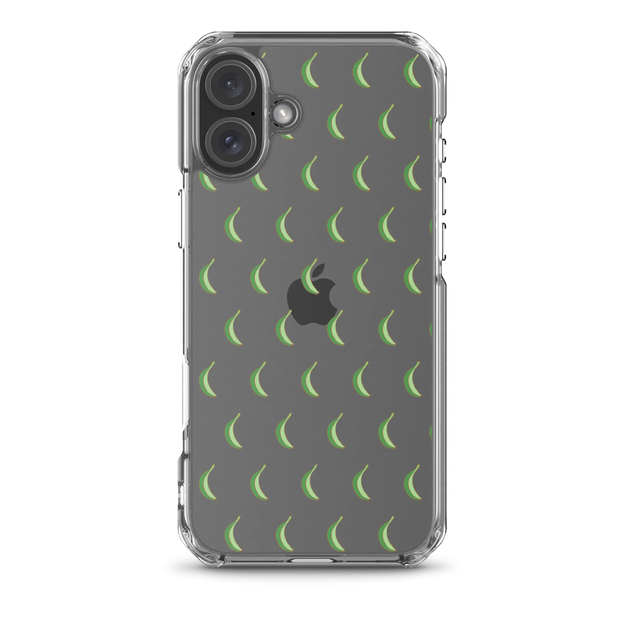 Platano All-Over Dominican iPhone Case (Transparent)