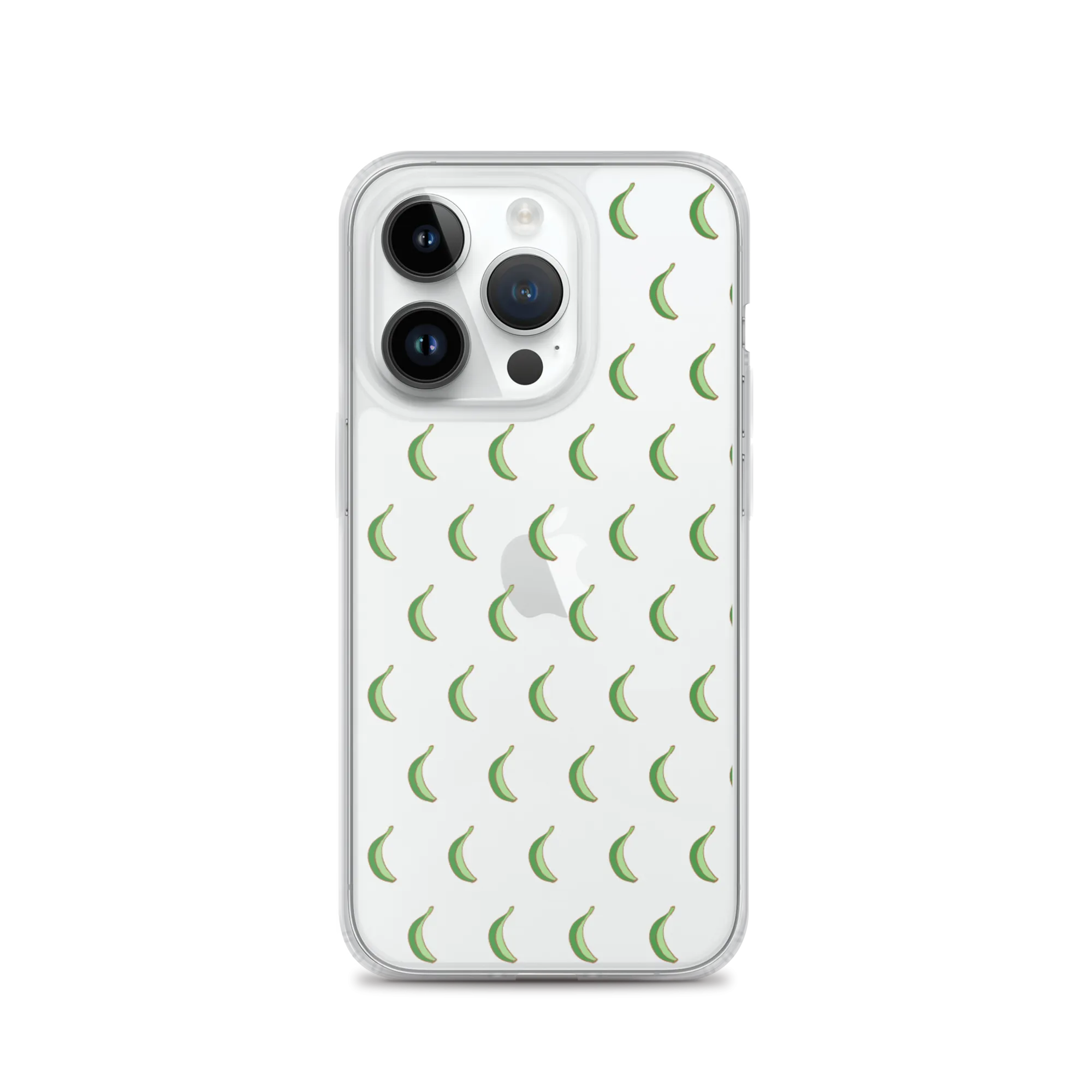 Platano All-Over Dominican iPhone Case (Transparent)