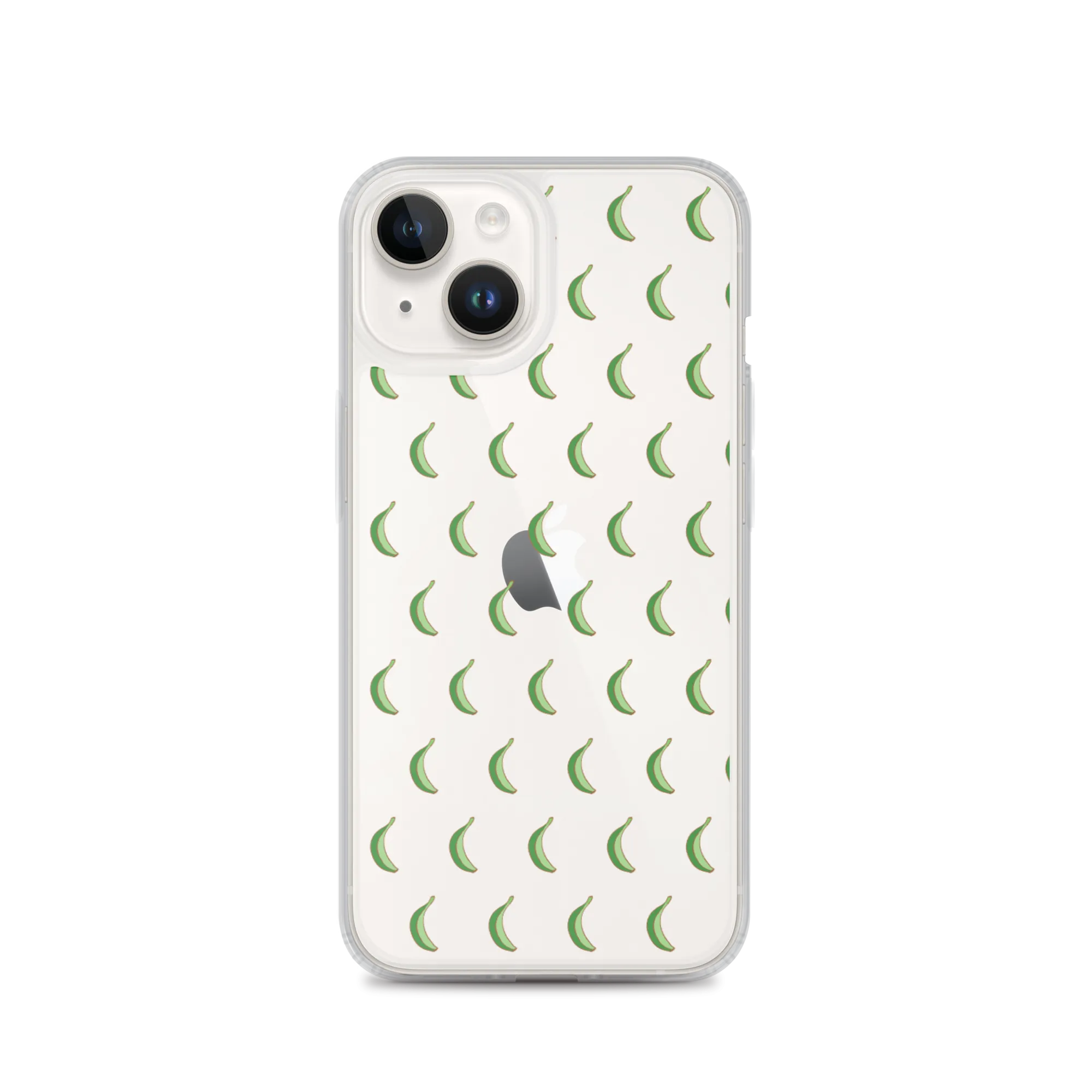 Platano All-Over Dominican iPhone Case (Transparent)