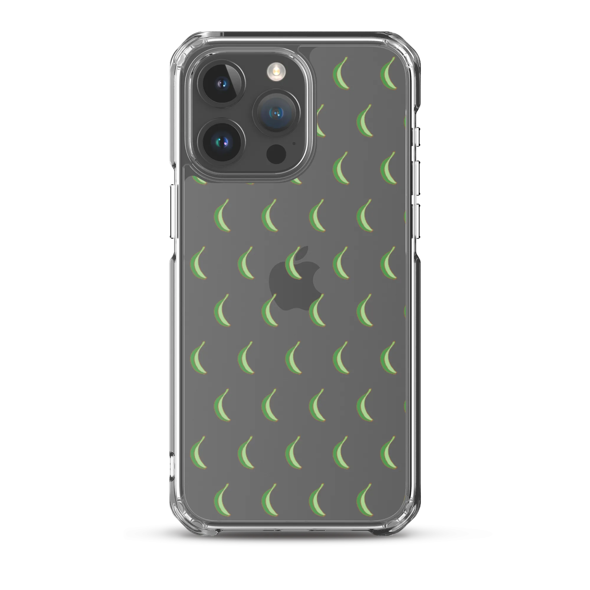 Platano All-Over Dominican iPhone Case (Transparent)