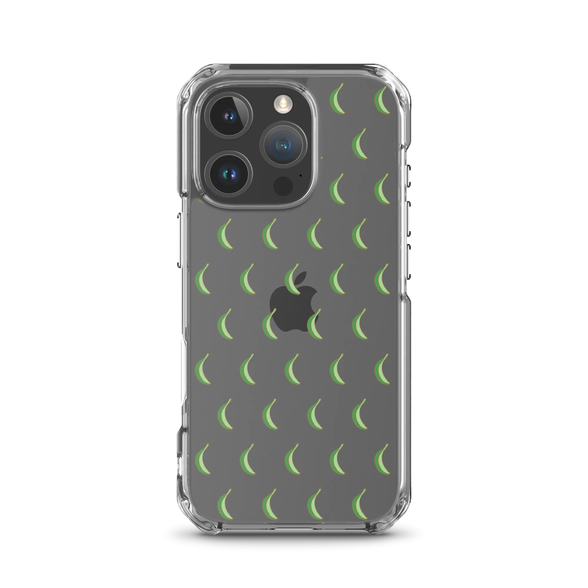 Platano All-Over Dominican iPhone Case (Transparent)