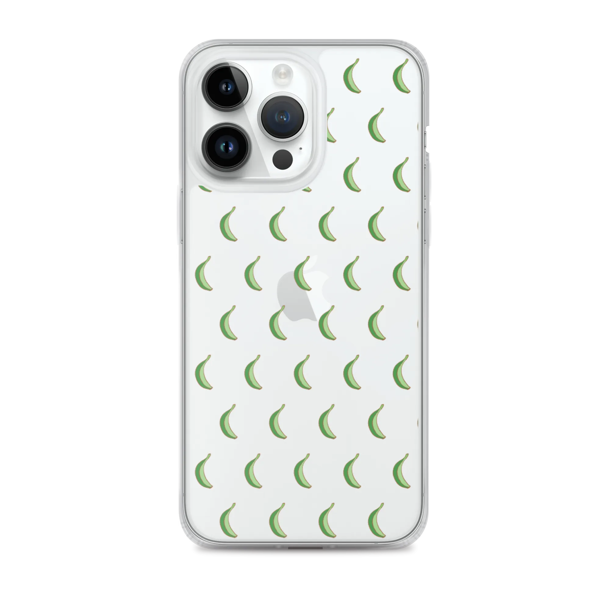 Platano All-Over Dominican iPhone Case (Transparent)