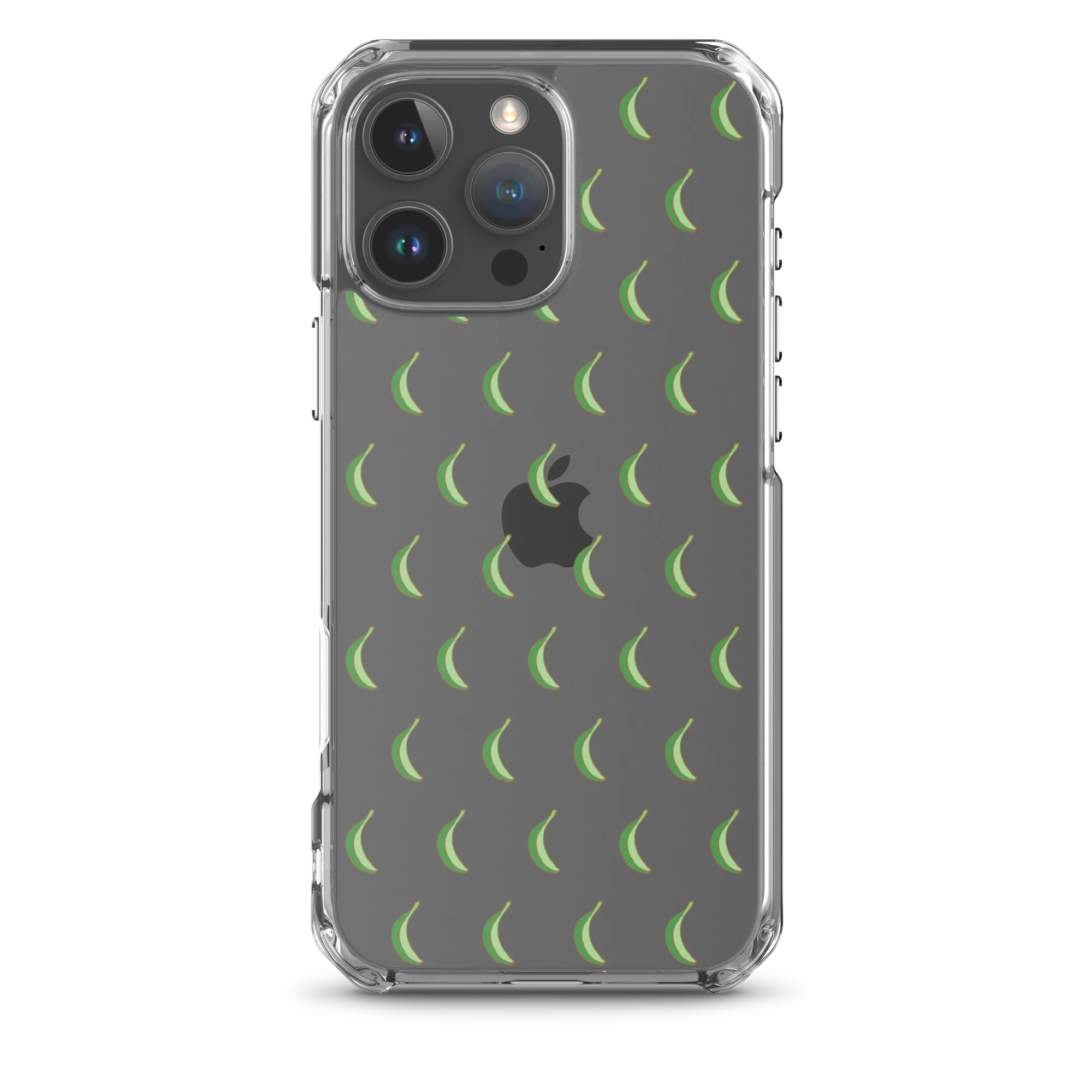 Platano All-Over Dominican iPhone Case (Transparent)