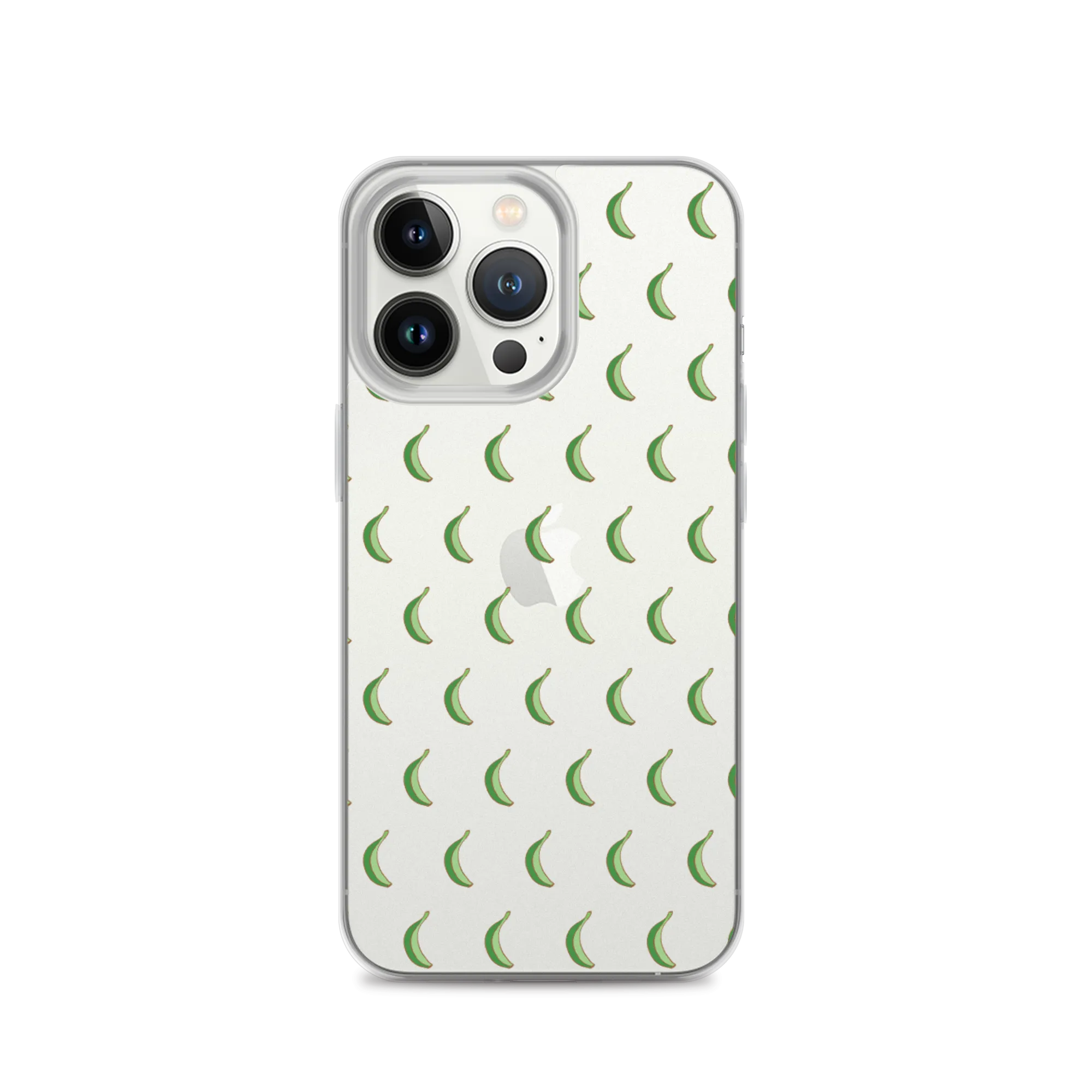 Platano All-Over Dominican iPhone Case (Transparent)