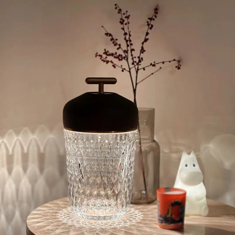 Portable Crytal Touch LED Table Lamp