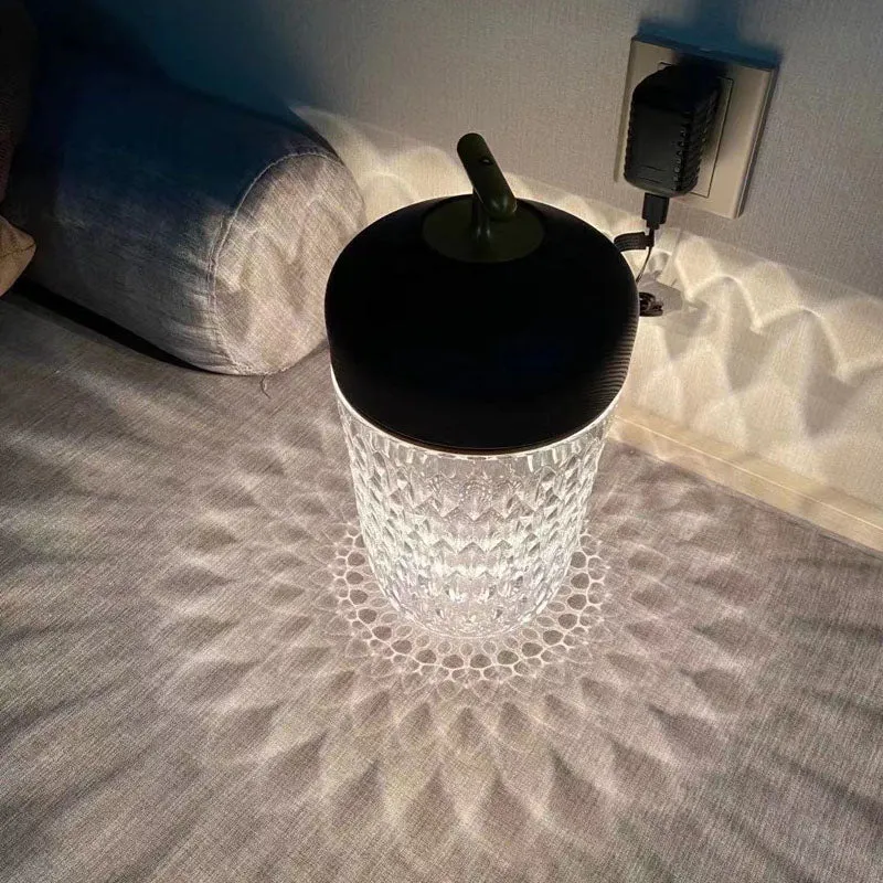 Portable Crytal Touch LED Table Lamp