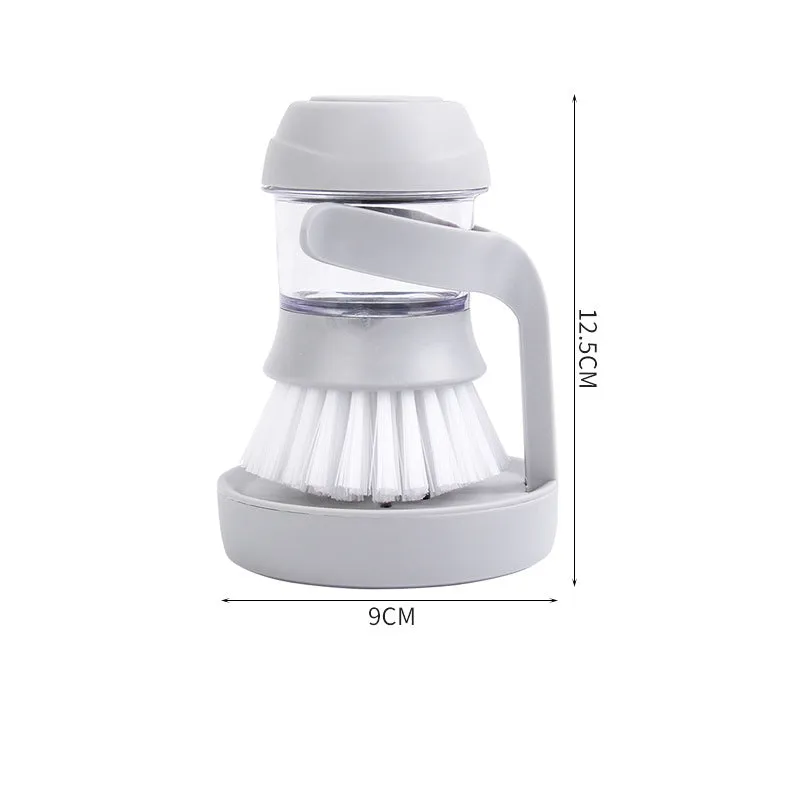 Press-type Dish-washing Kitchen Brush