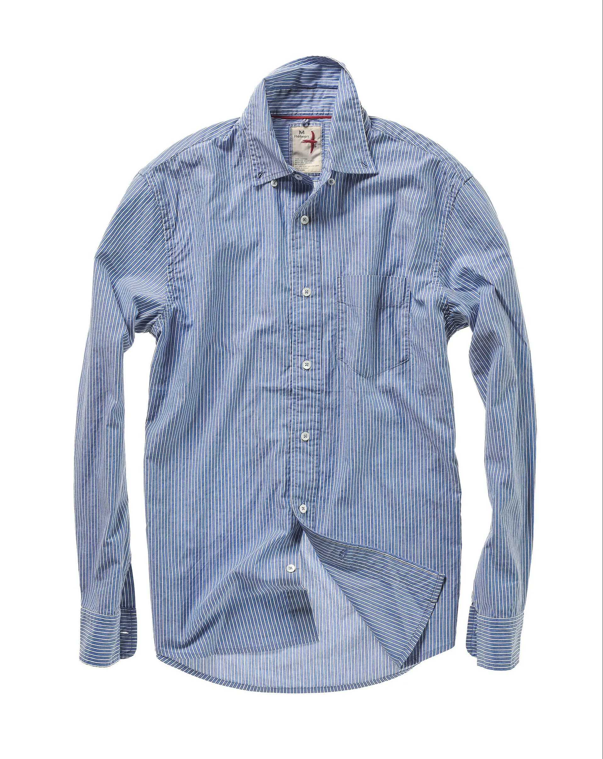 Relwen Huntsman Blues Woven Shirt