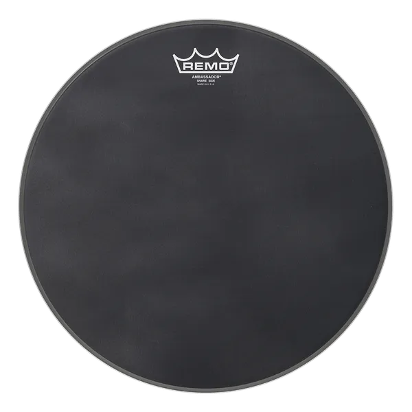 Remo 13" Ambassador Black Suede virvelin alakalvo