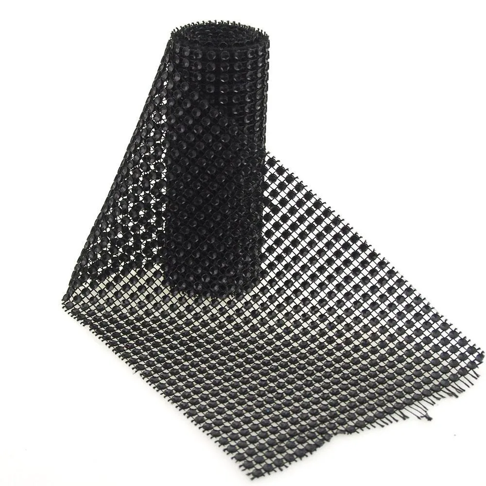 Rhinestone Mesh Wrap Roll, 4-3/4-inch, 1-yard