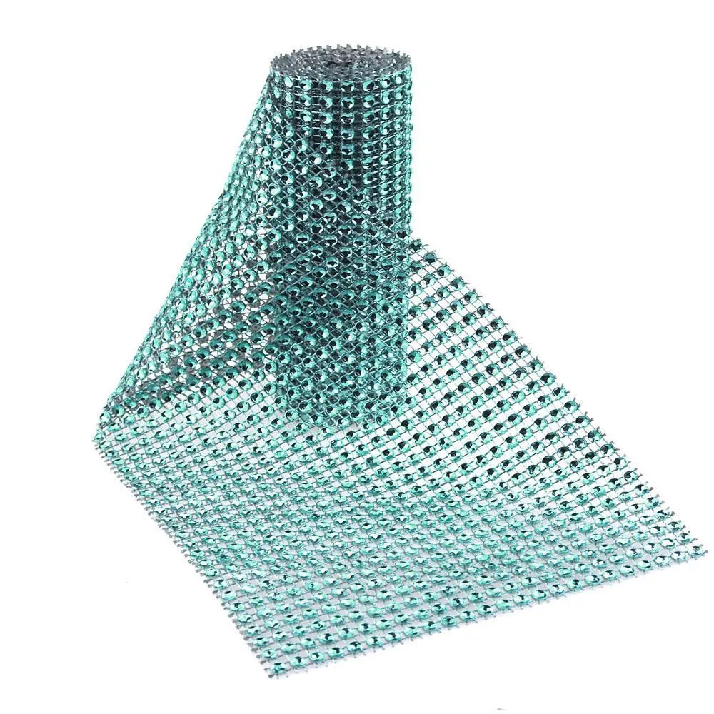 Rhinestone Mesh Wrap Roll, 4-3/4-inch, 1-yard