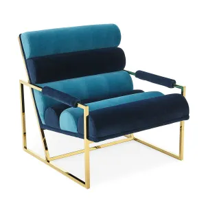 Rialto Channelled Goldfinger Lounge Chair