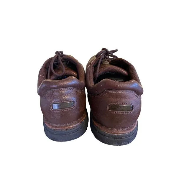 Rockport Brown Leather Oxfords sz 12