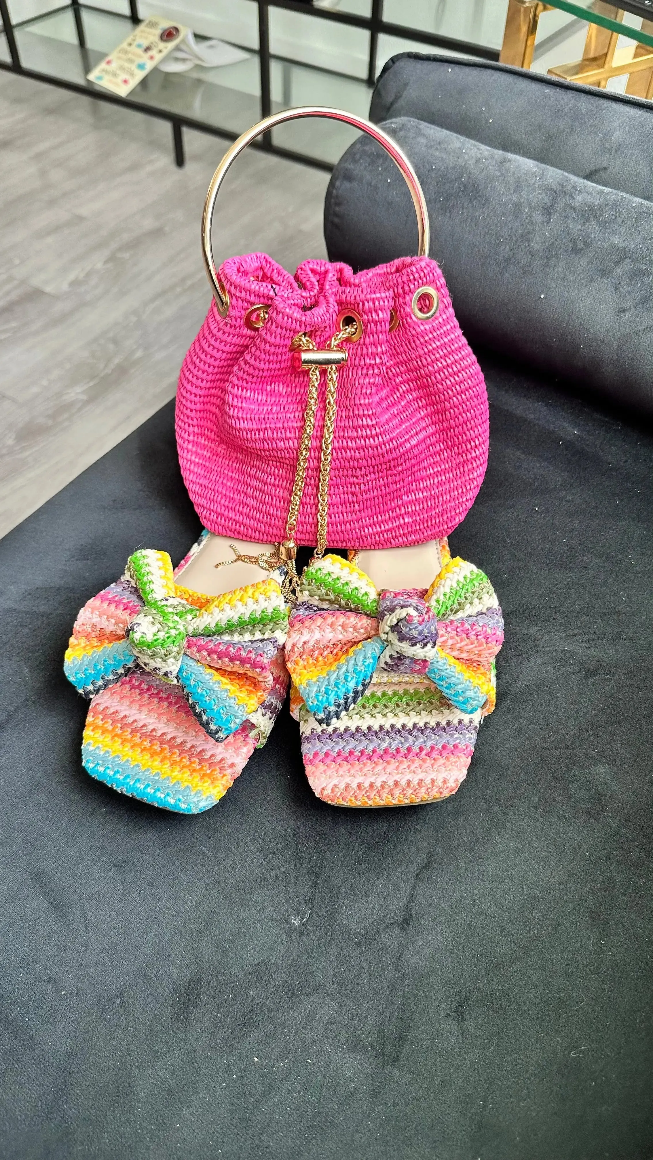 ROLA WOVEN SANDALS