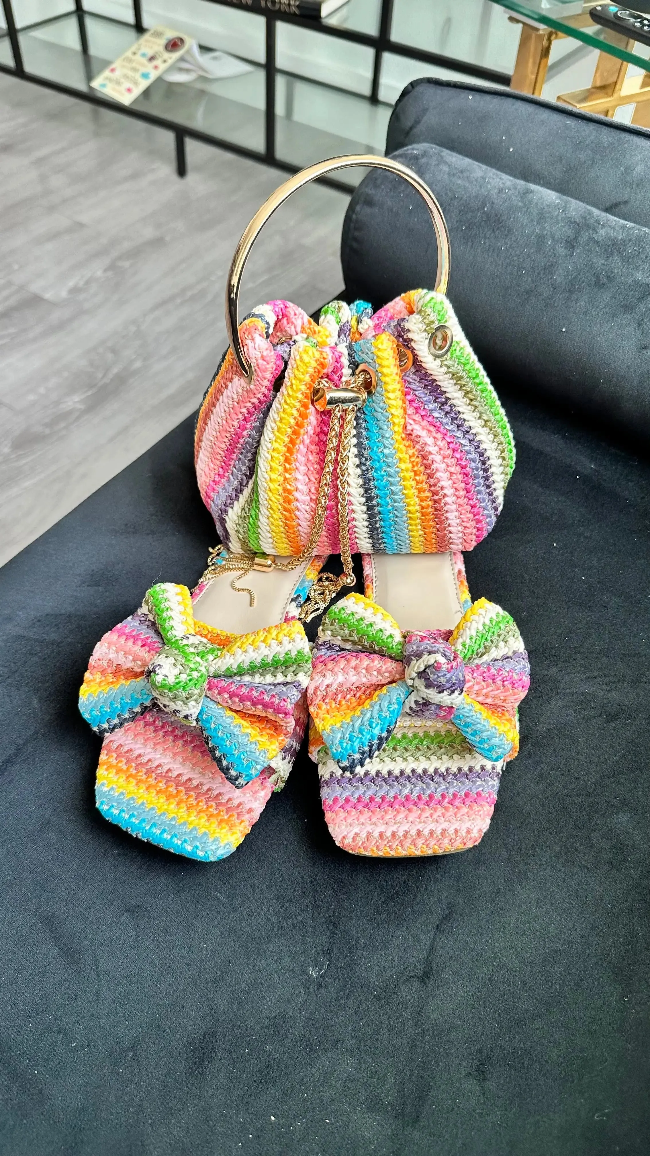 ROLA WOVEN SANDALS