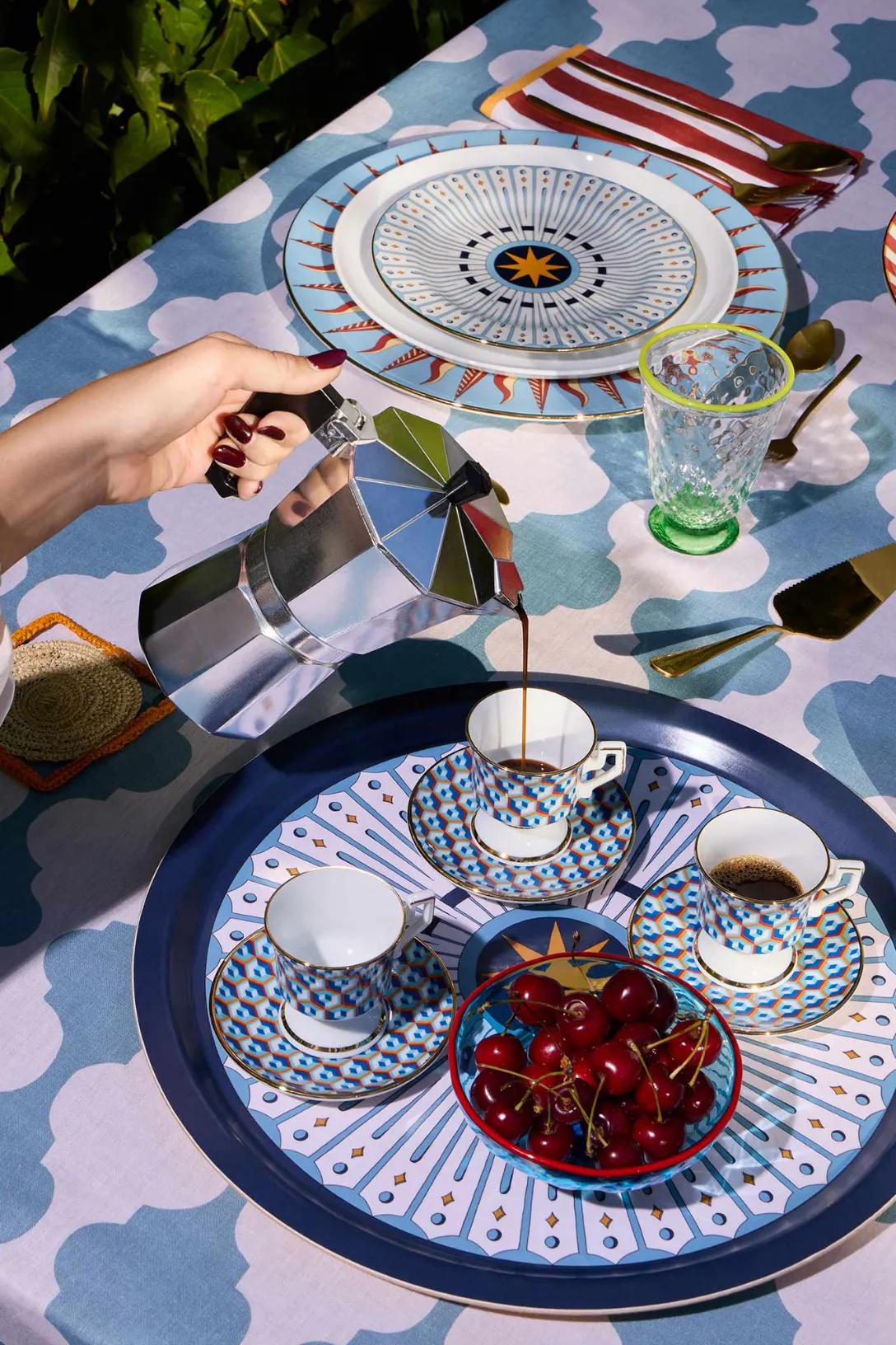 Round Printed Tray | Feria
