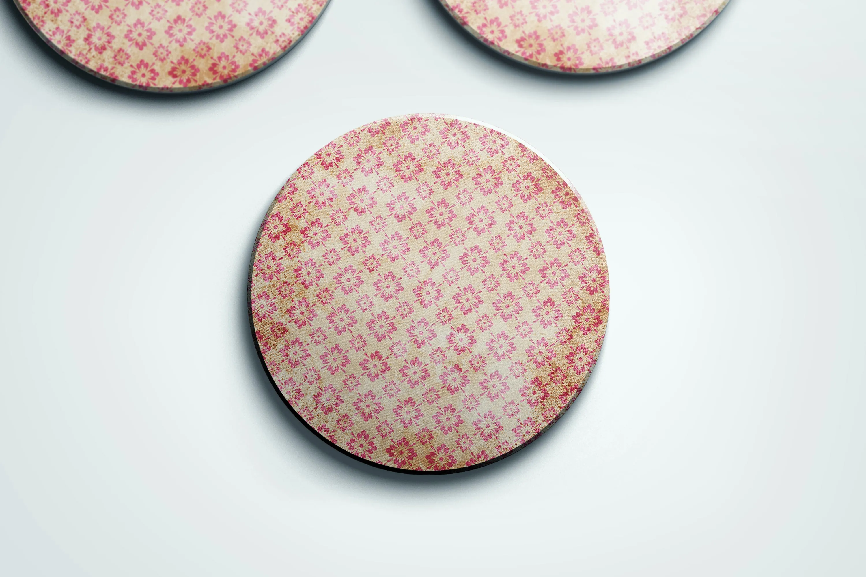 Rustic Western Stone Coaster Set |Texas Charm and Cowgirl Attitude | Made in USA | Wild West Chic Collection