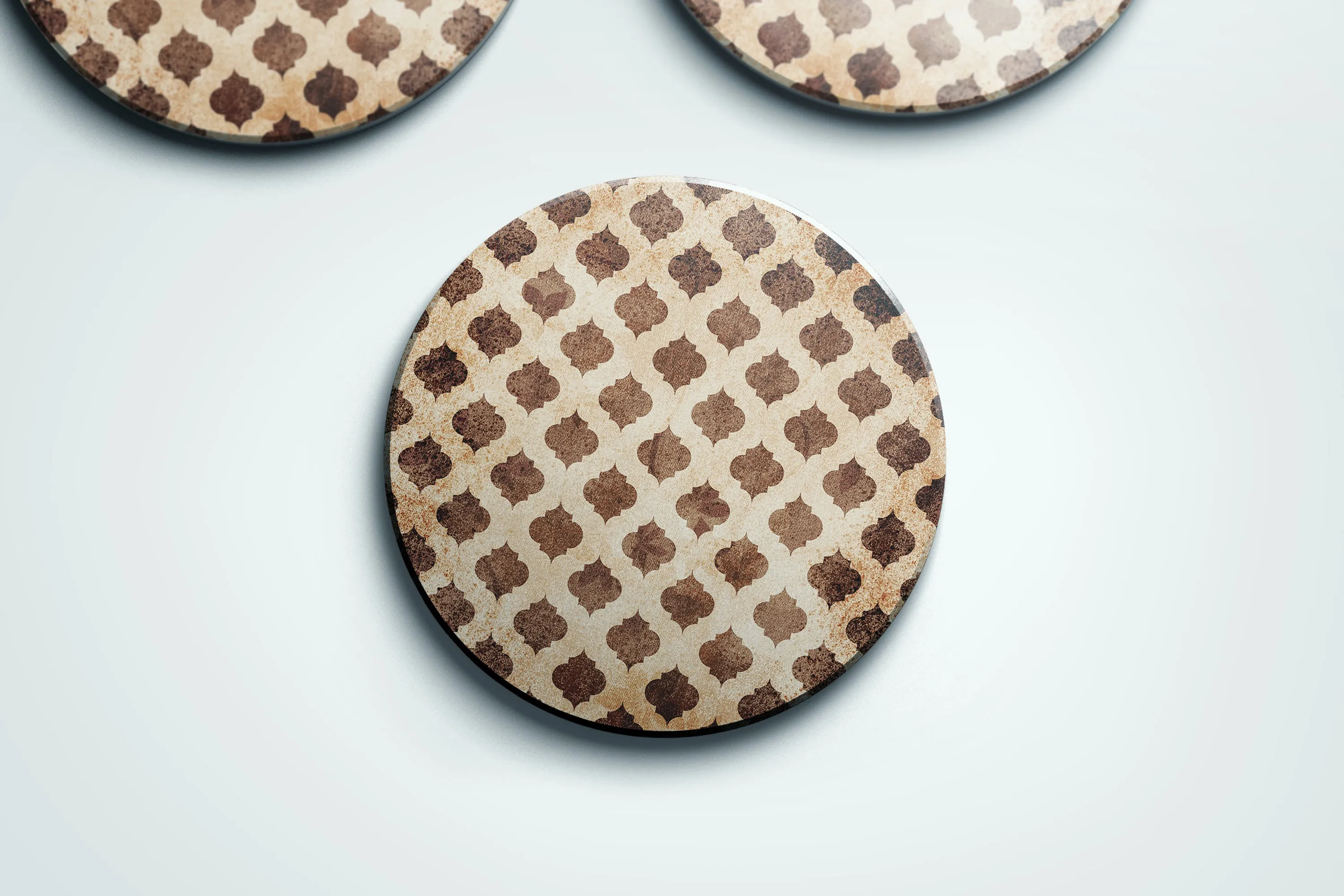 Rustic Western Stone Coaster Set |Texas Charm and Cowgirl Attitude | Made in USA | Wild West Chic Collection