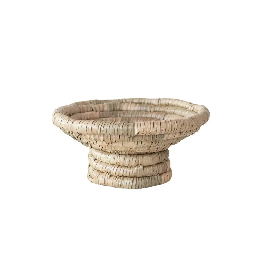 Seagrass Footed Bowl