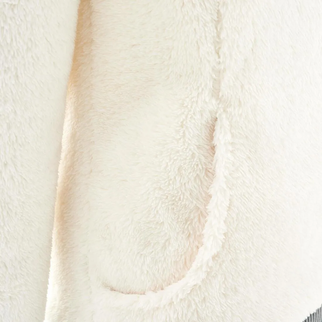 SH100 Ultra-Warm Women’s Snow Hiking Fleece Jacket - White