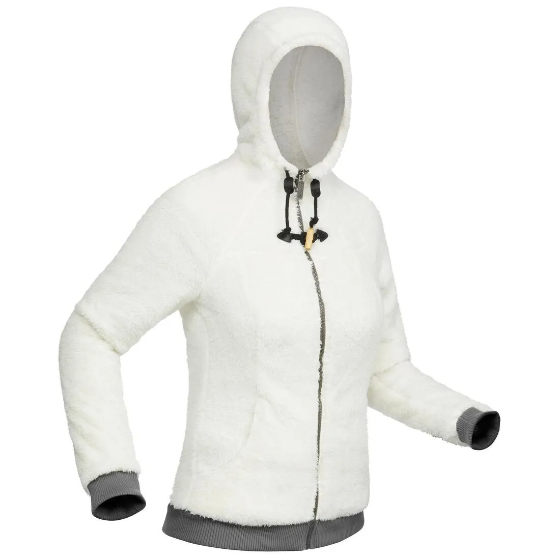 SH100 Ultra-Warm Women’s Snow Hiking Fleece Jacket - White