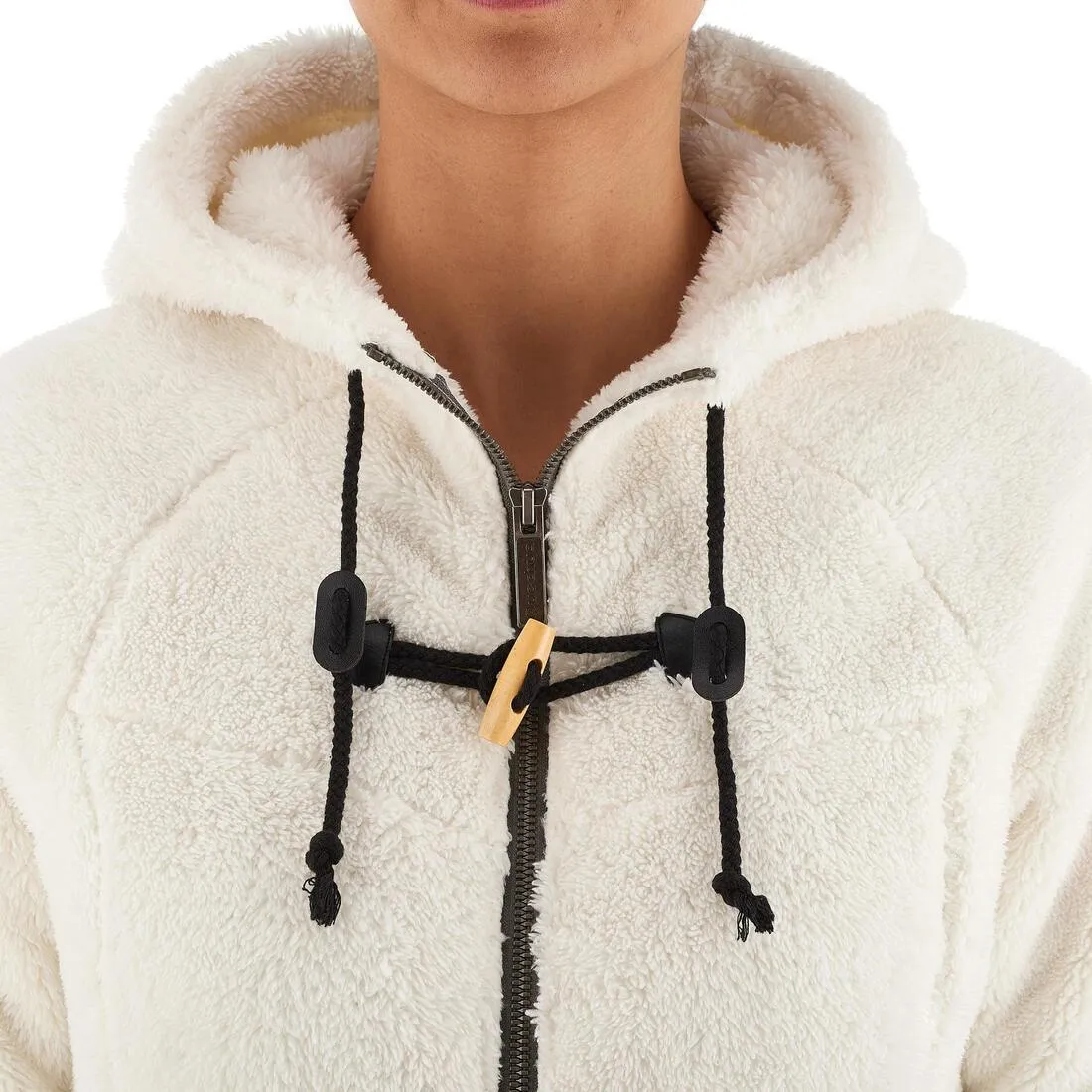 SH100 Ultra-Warm Women’s Snow Hiking Fleece Jacket - White