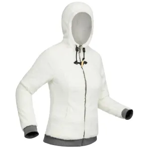 SH100 Ultra-Warm Women’s Snow Hiking Fleece Jacket - White