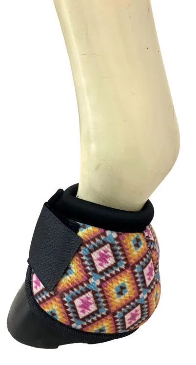 Showman ® Daybreak Aztec Elite Equine Bell Boot *Sold in Pairs*