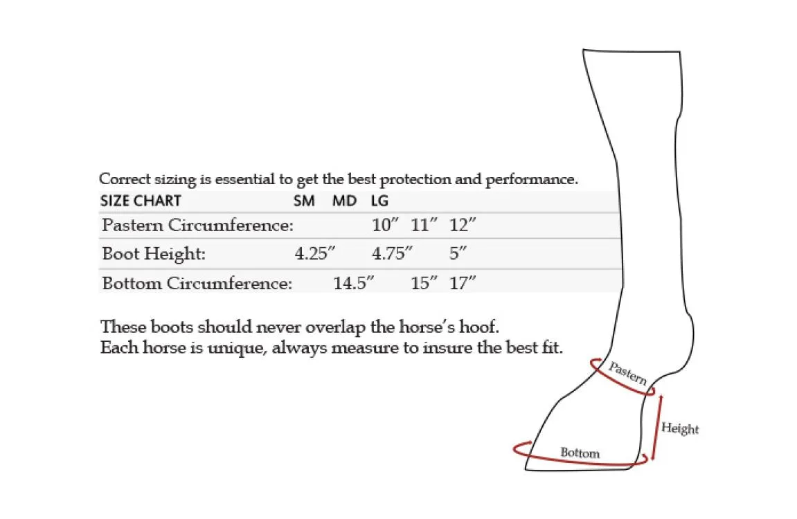 Showman ® Daybreak Aztec Elite Equine Bell Boot *Sold in Pairs*
