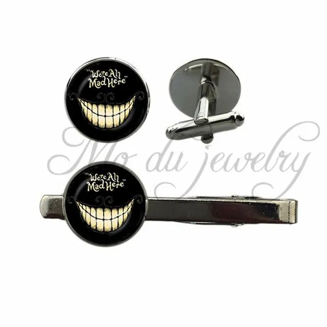 Skull & Crossbones Cufflinks   Tie Clip